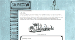 Desktop Screenshot of huntingtongroup.com.au